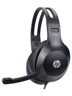 HP DHH-1601 Wired Stereo Headset with Microphone, 40mm Drivers