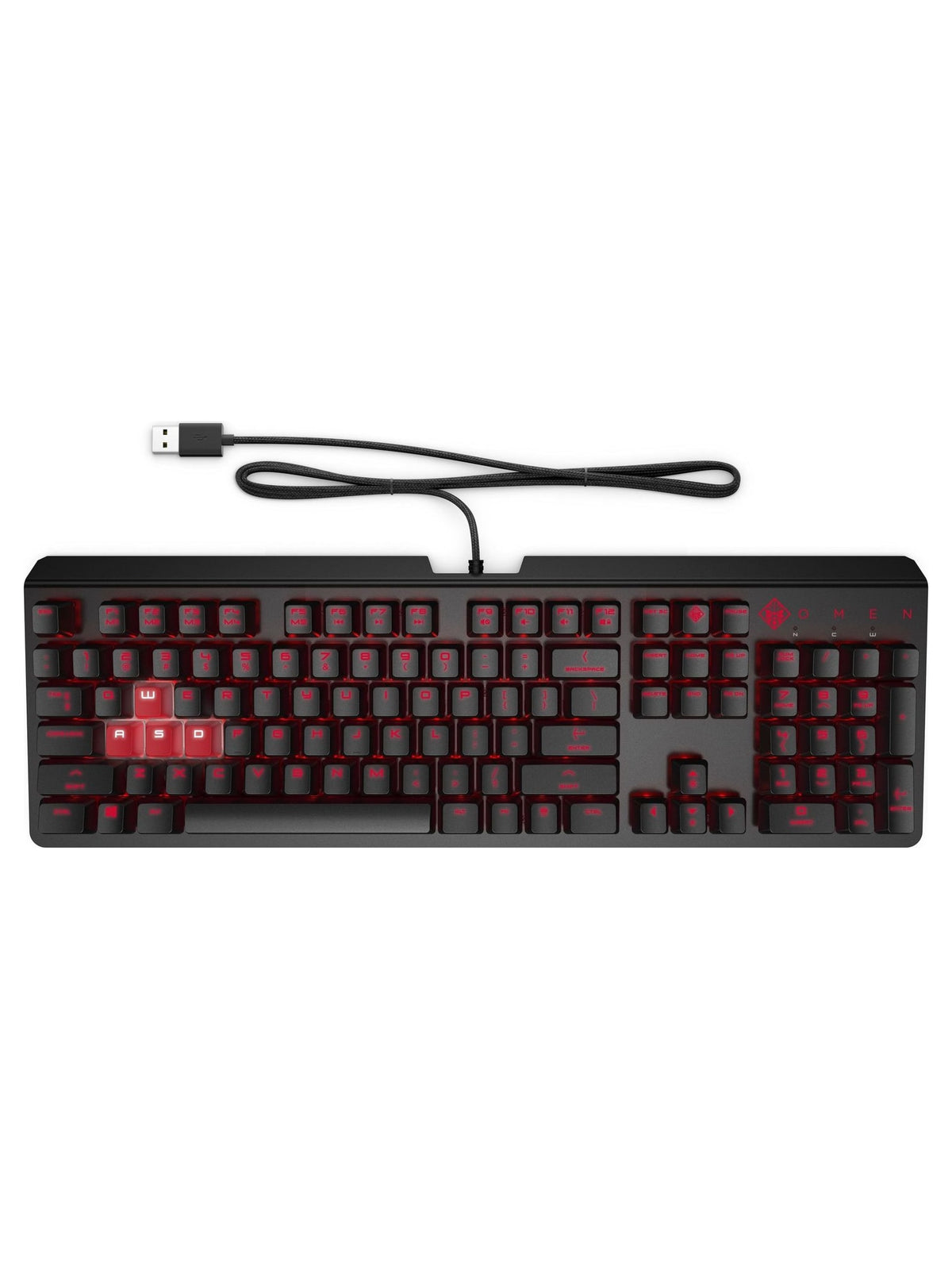 HP OMEN Encoder Mechanical Gaming Keyboard, Cherry MX Red Switches