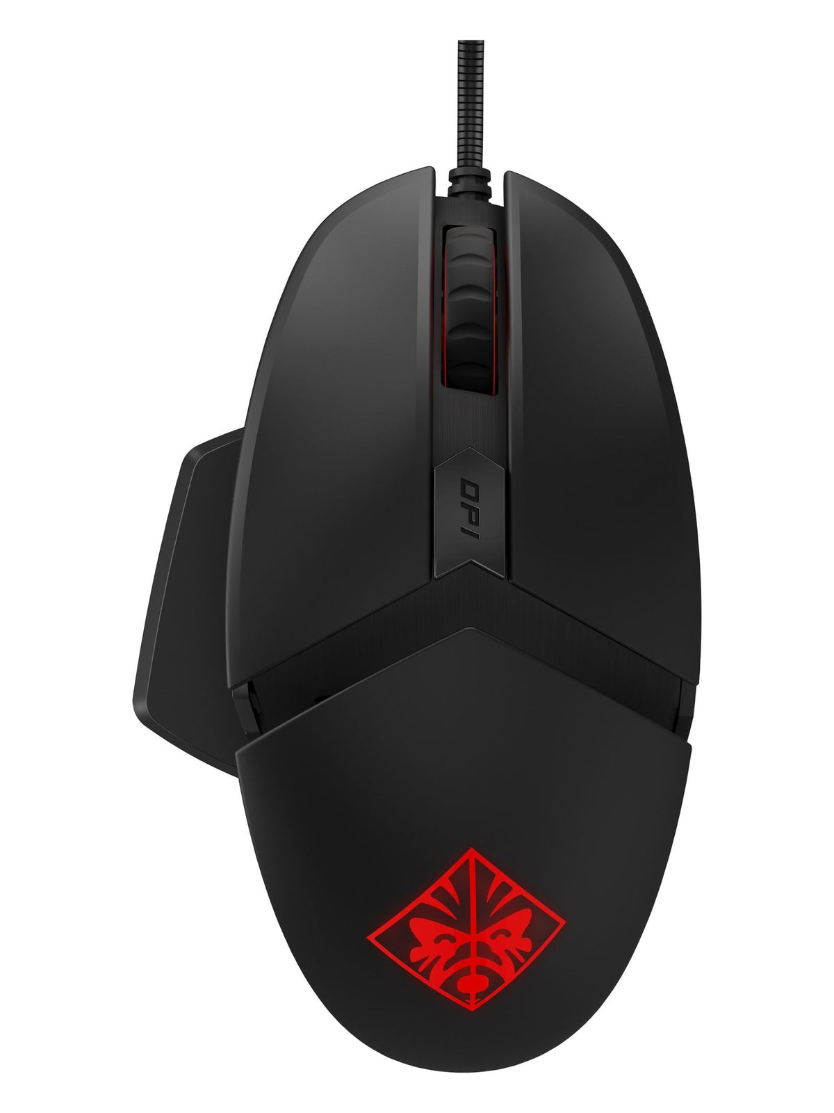 HP OMEN Reactor Wired Gaming Mouse, 16000 DPI Optical-Mechanical Switches