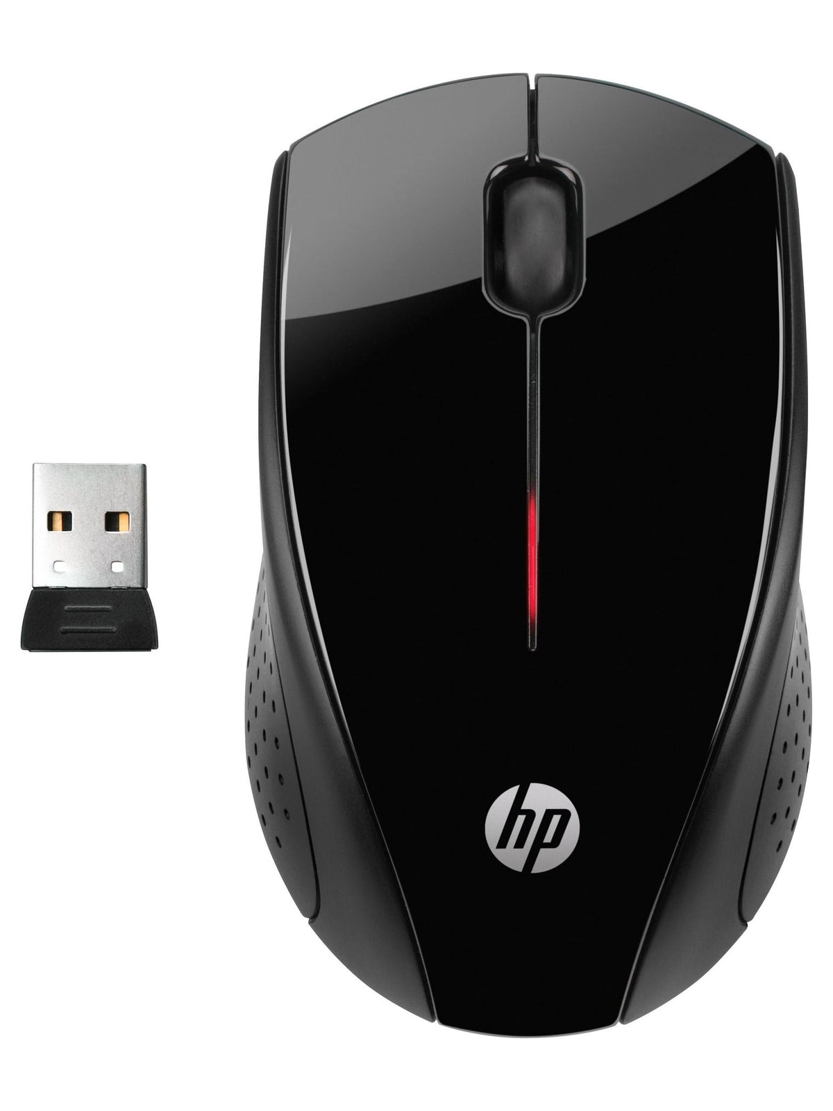 HP X3000 Wireless Mouse, 2.4 GHz Nano Receiver