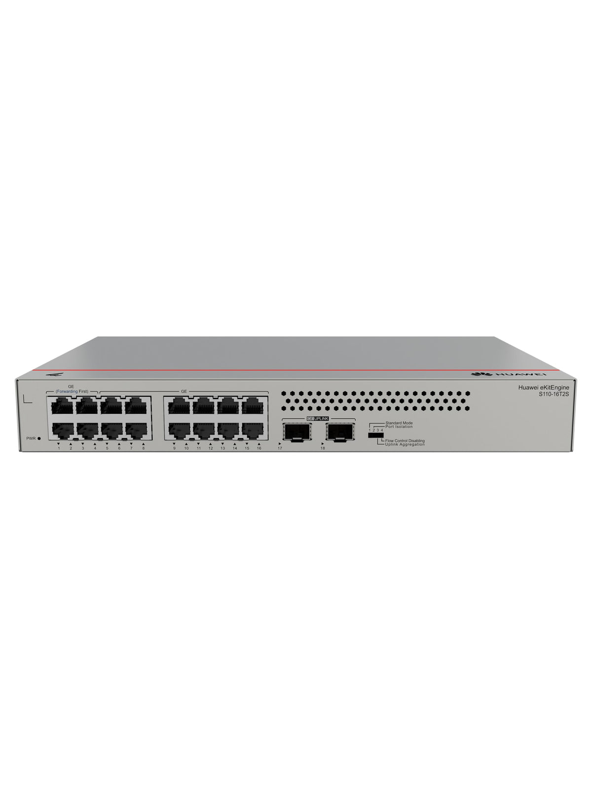 Huawei S110-16T2S 16-Port Gigabit Switch - view 2