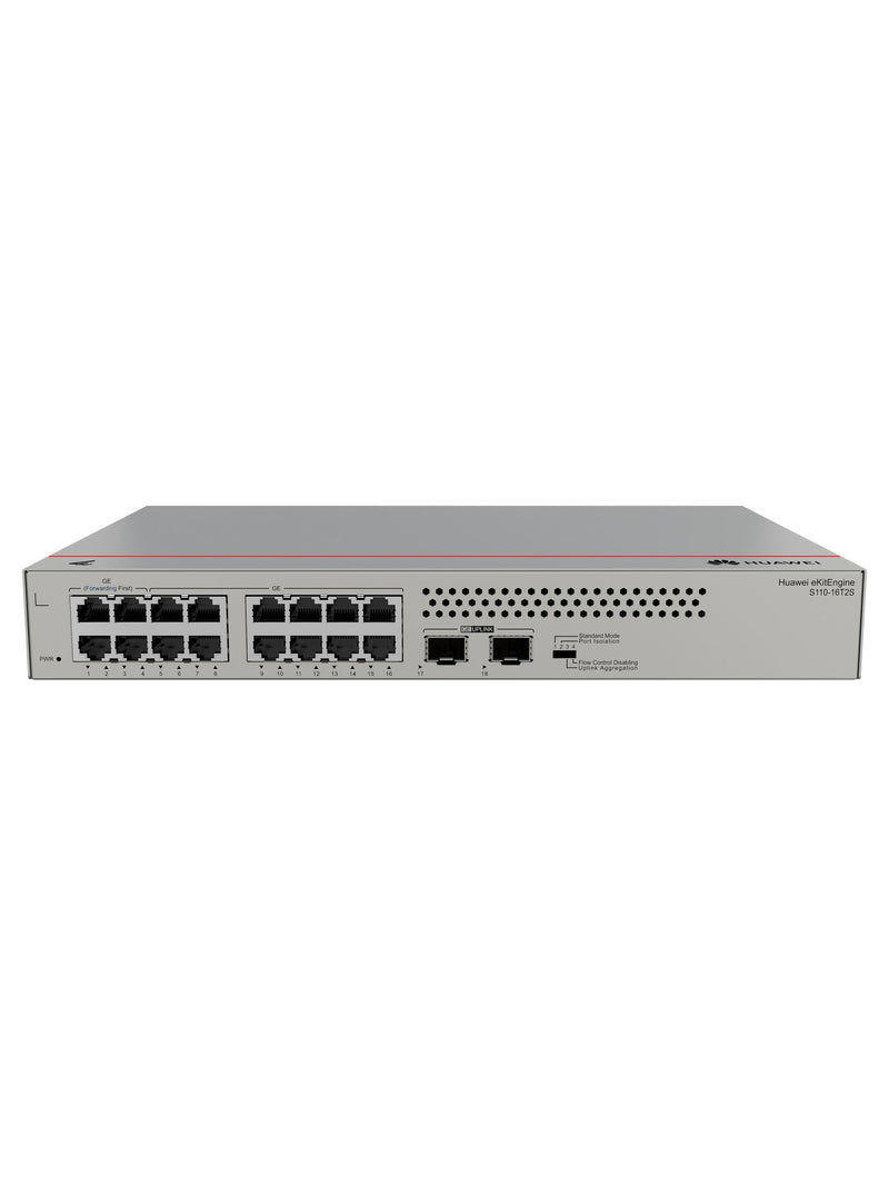 Huawei S110-16T2S 16-Port Gigabit Switch - view 2