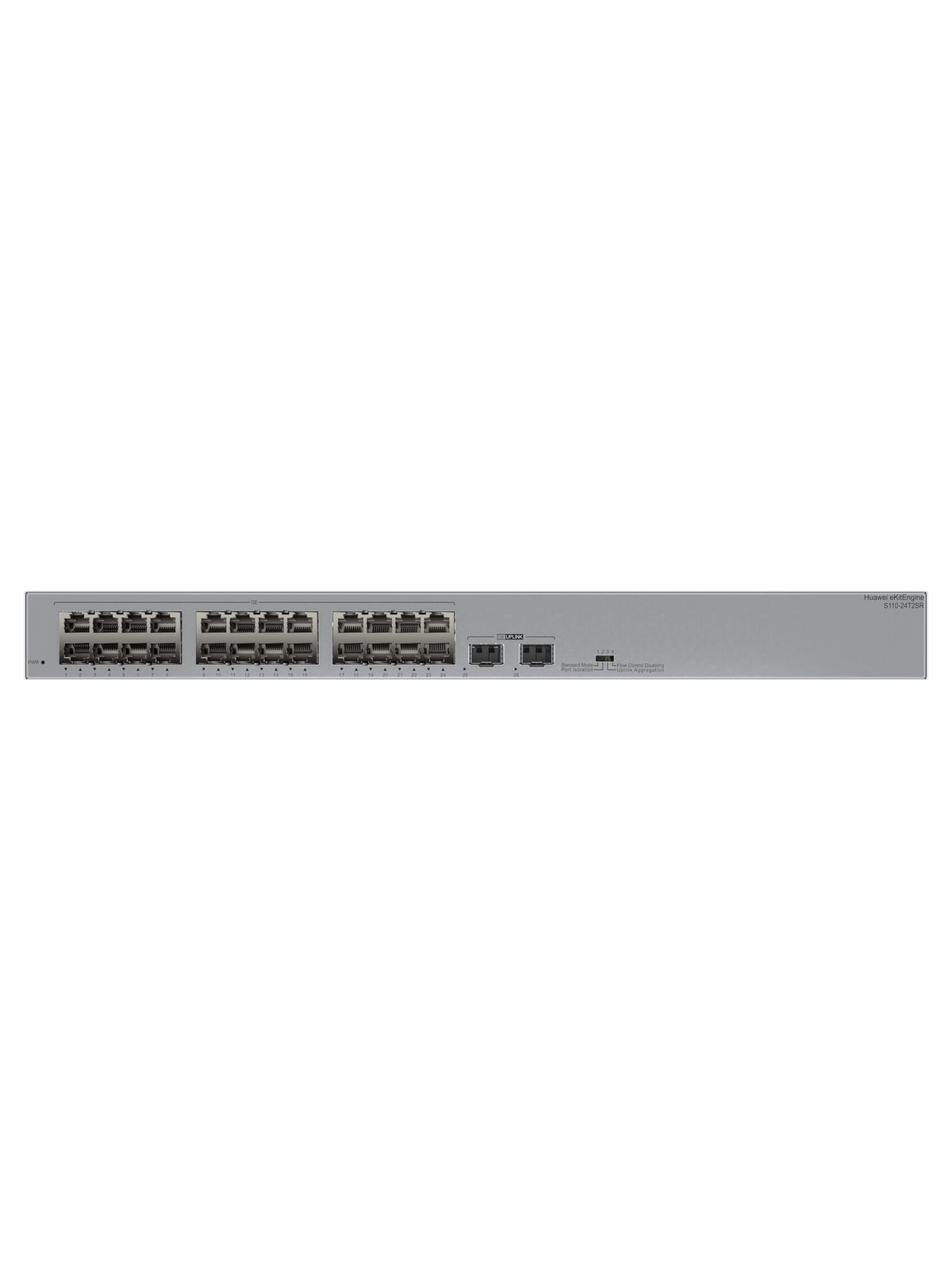 Huawei S110-24T2SR 24-Port Gigabit Switch - view 3