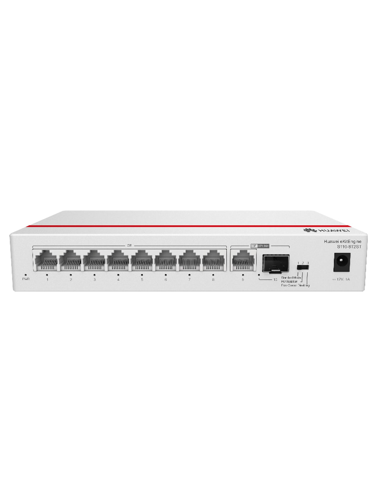 Huawei S110-8T2ST 8-Port Gigabit Desktop Switch - view 2