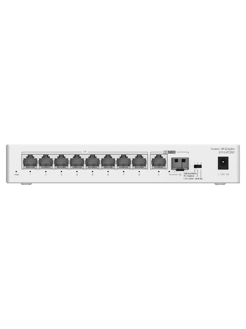 Huawei S110-8T2ST 8-Port Gigabit Desktop Switch - view 3