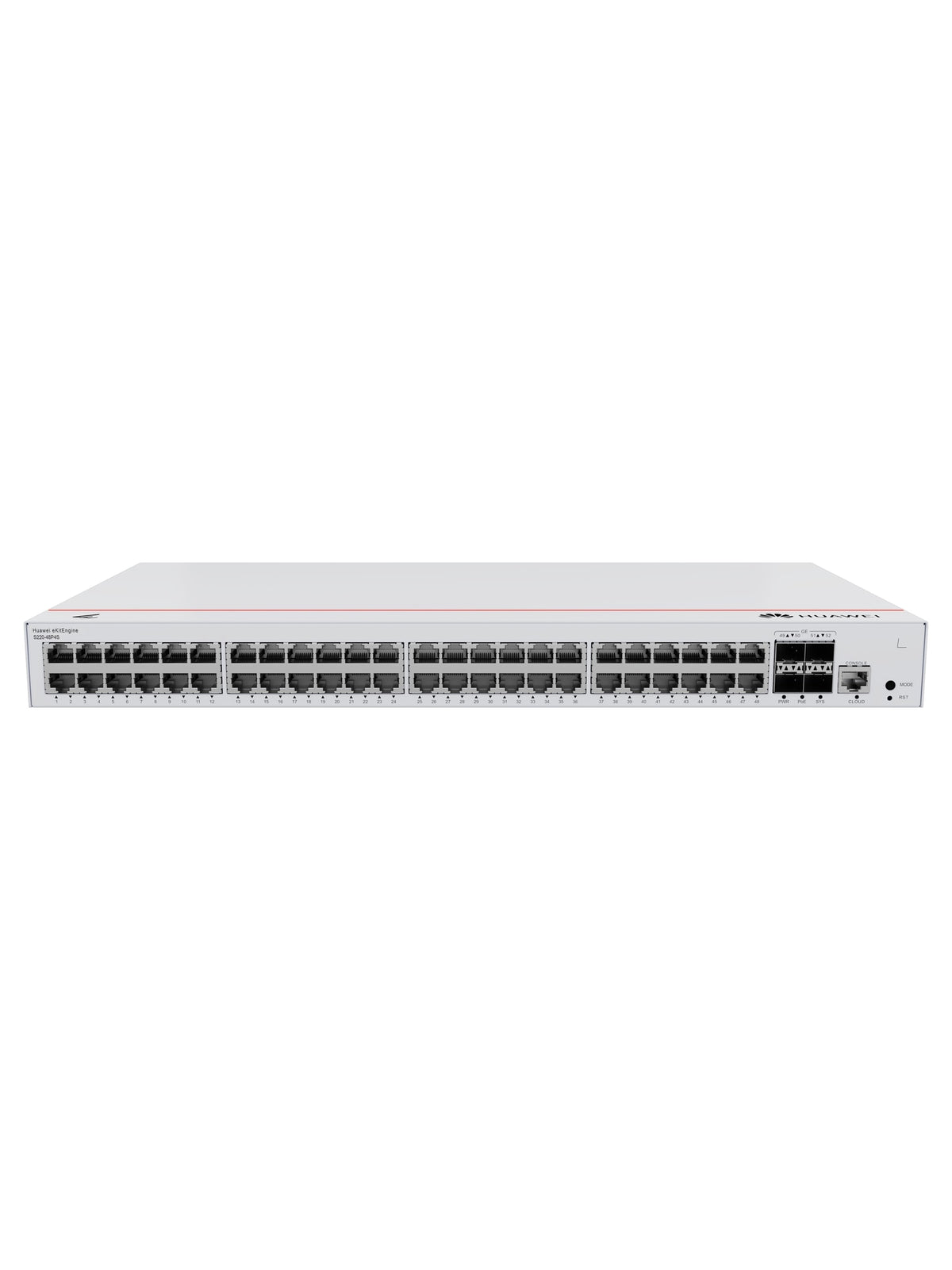 Huawei S220-48P4S 48-Port Gigabit PoE+ Managed Switch - view 3