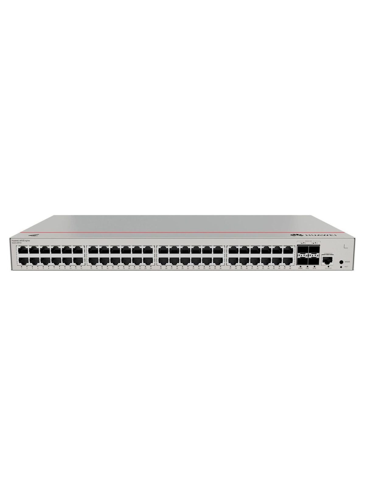 Huawei S220-48P4X 48-Port Gigabit PoE+ Layer 2 Managed Switch - view 2