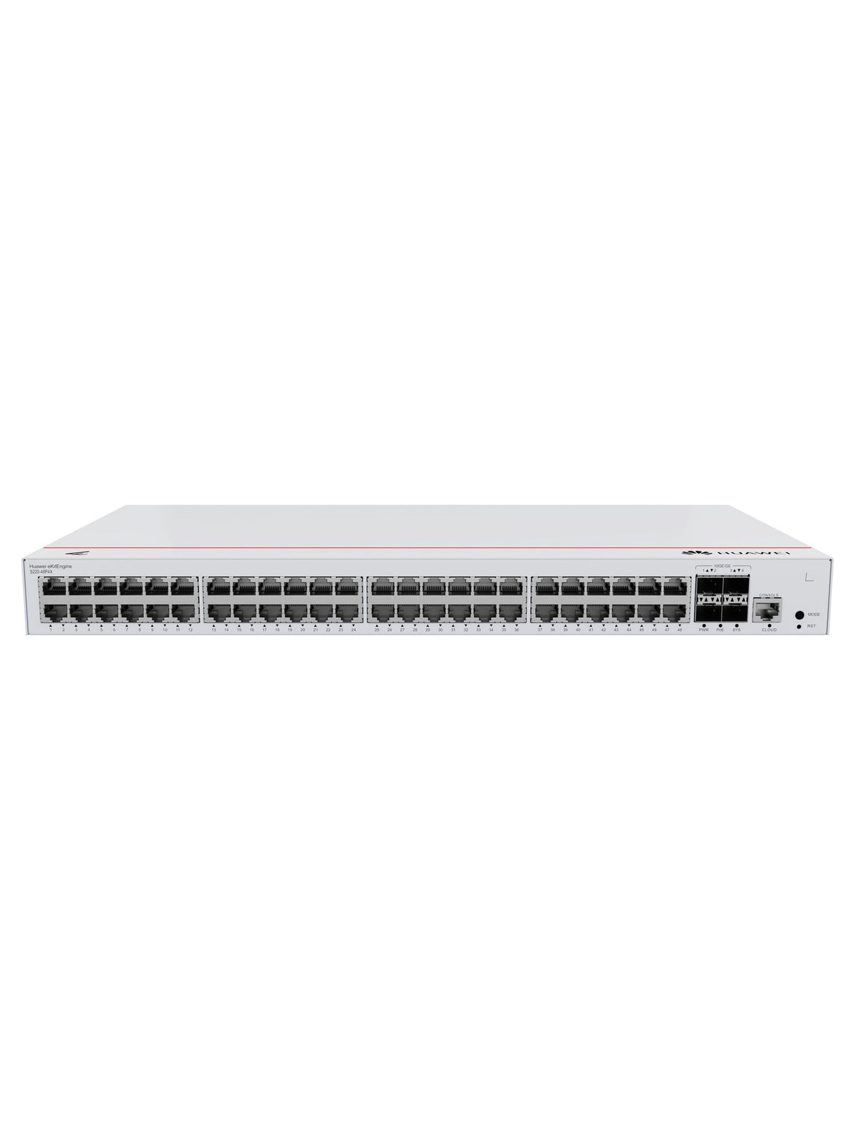 Huawei S220-48P4X 48-Port Gigabit PoE+ Layer 2 Managed Switch - view 4