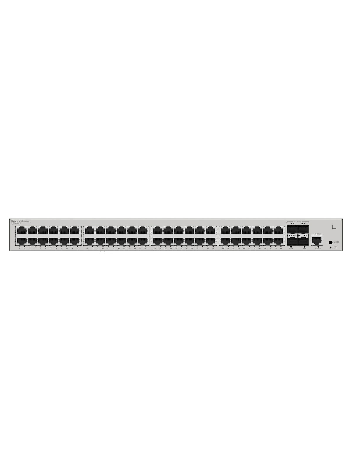 Huawei S220-48T4X 48-Port Gigabit Managed Switch - view 3