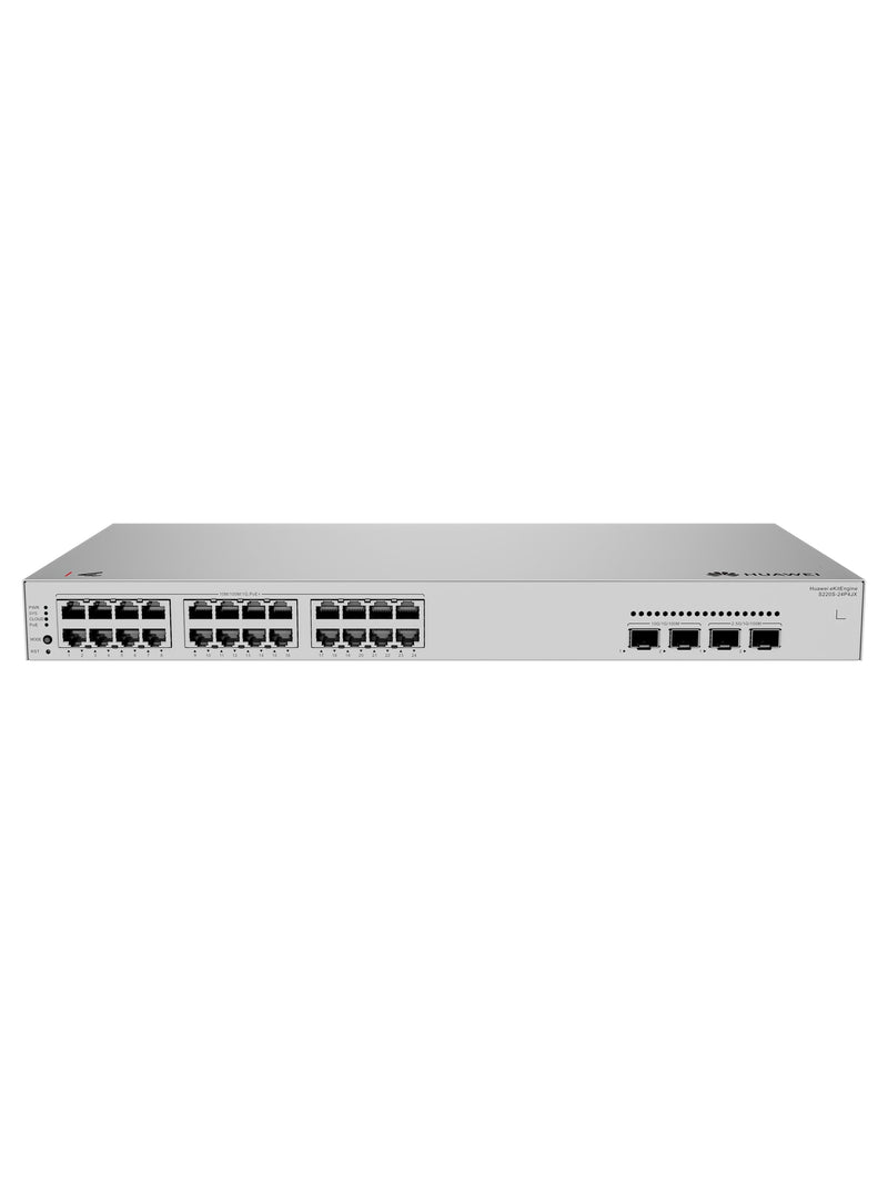 Huawei S220S-24P4JX 24-Port Gigabit PoE+ Managed Switch - view 3