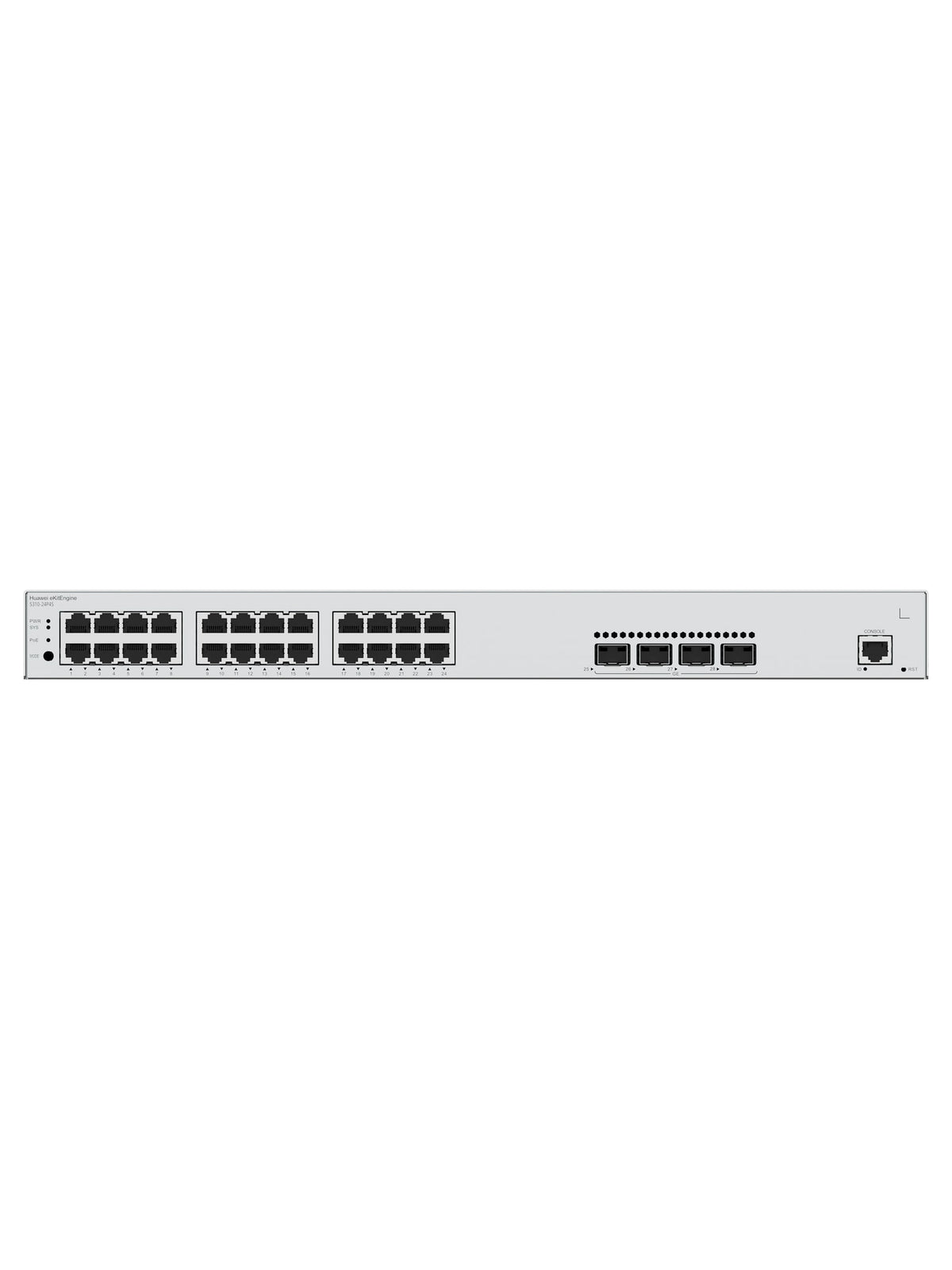 Huawei S310-24P4S 24-Port Gigabit PoE+ Managed Switch - view 3