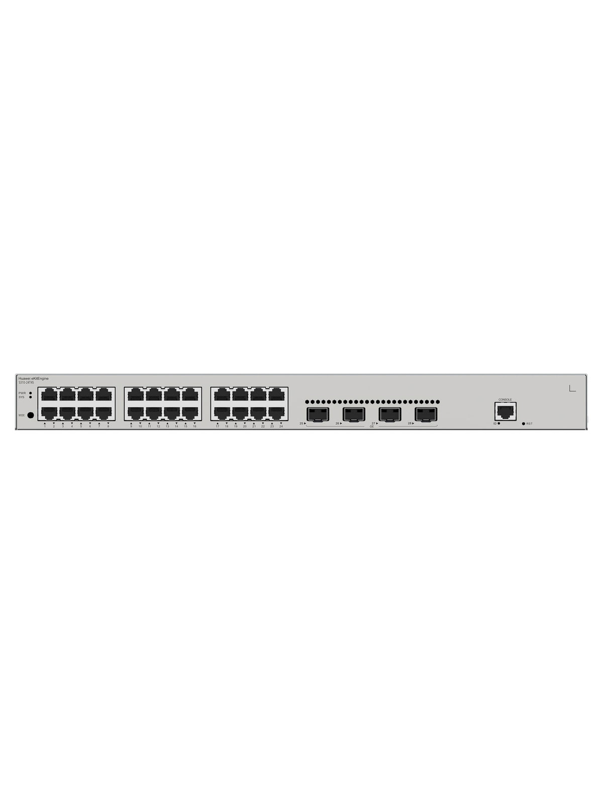 Huawei S310-24T4S 24-Port Gigabit Managed Switch - view 3