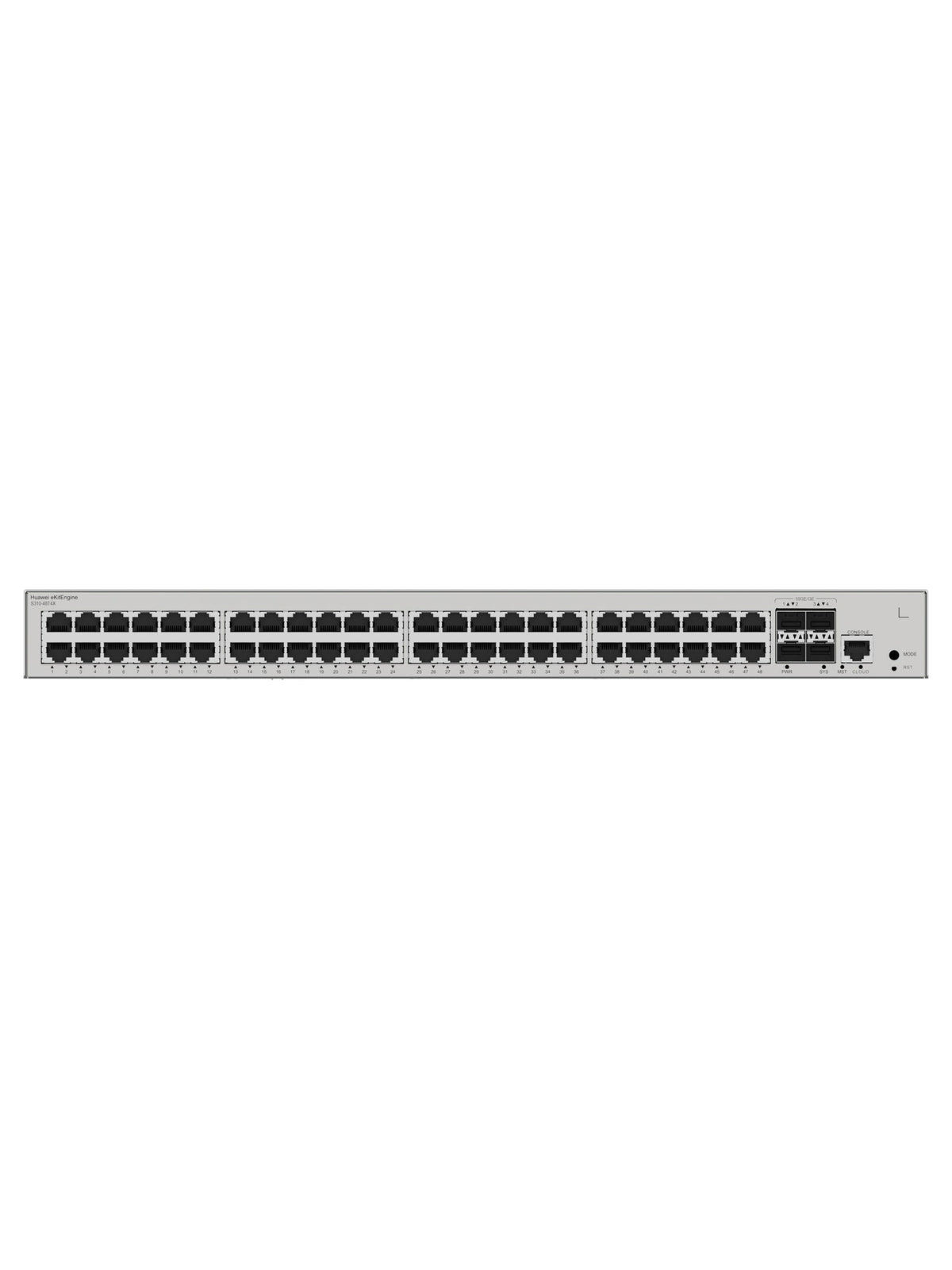 Huawei S310-48T4S 48-Port Gigabit Managed Switch - view 3