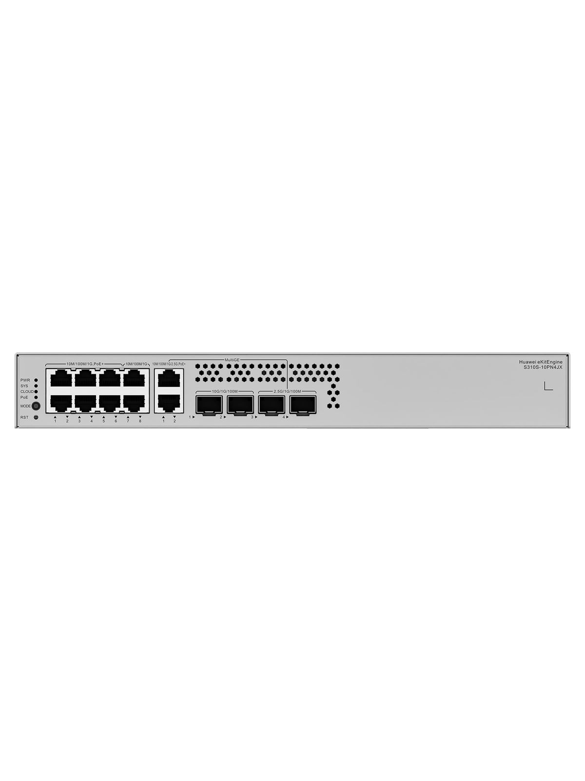 Huawei S310S-10PN4JX 10-Port PoE+ Managed Switch - view 3