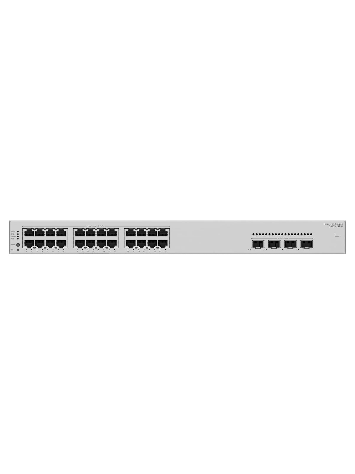 Huawei S310S-24P4J 24-Port Gigabit PoE+ Managed Switch - view 3