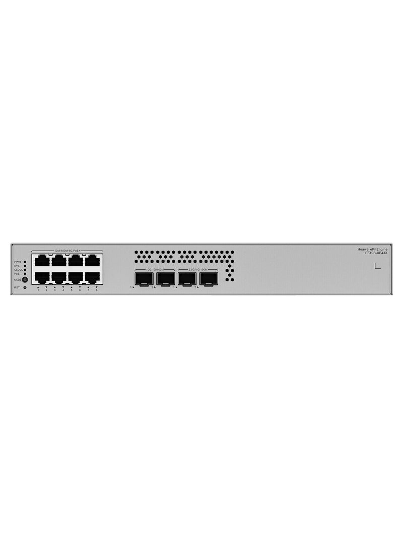 Huawei S310S-8P4JX 8-Port Gigabit PoE+ Managed Switch - view 3