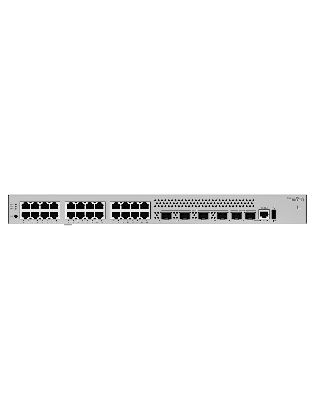 Huawei S530-24T4XE 24-Port Gigabit Managed Switch - view 4