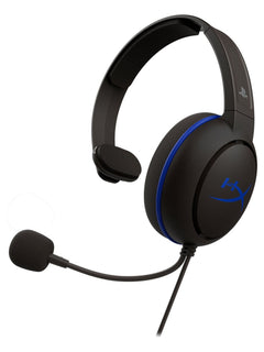 HyperX Cloud Chat Headset for PS5 and PS4, Single Ear Cup, Noise-Cancelling Mic
