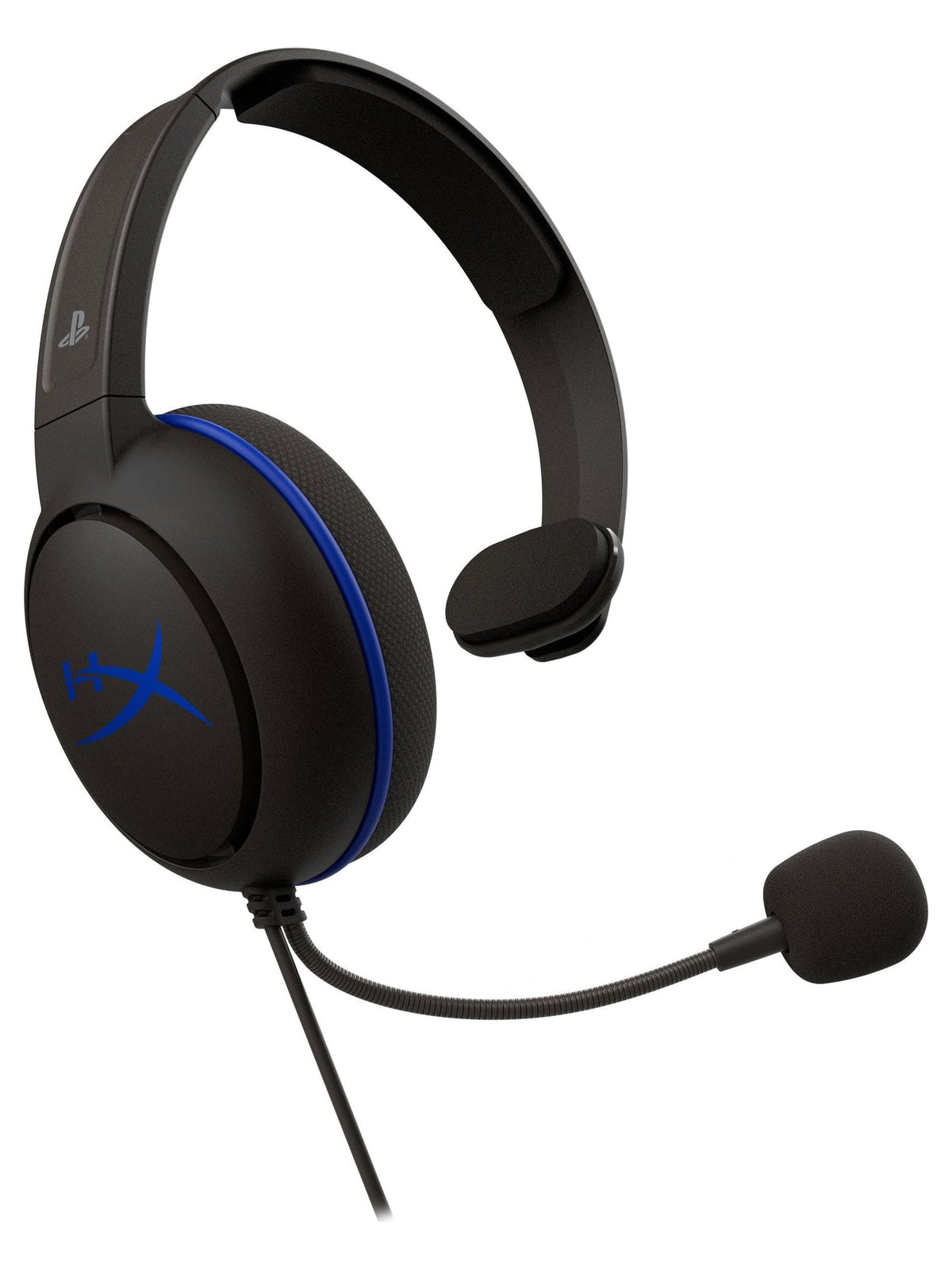 HyperX Cloud Chat Headset for PS5 and PS4, Single Ear Cup, Noise-Cancelling Mic - view 2