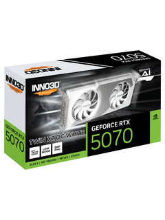 INNO3D GeForce RTX 5070 TWIN X2 OC WHITE 12GB GDDR7 - view 5