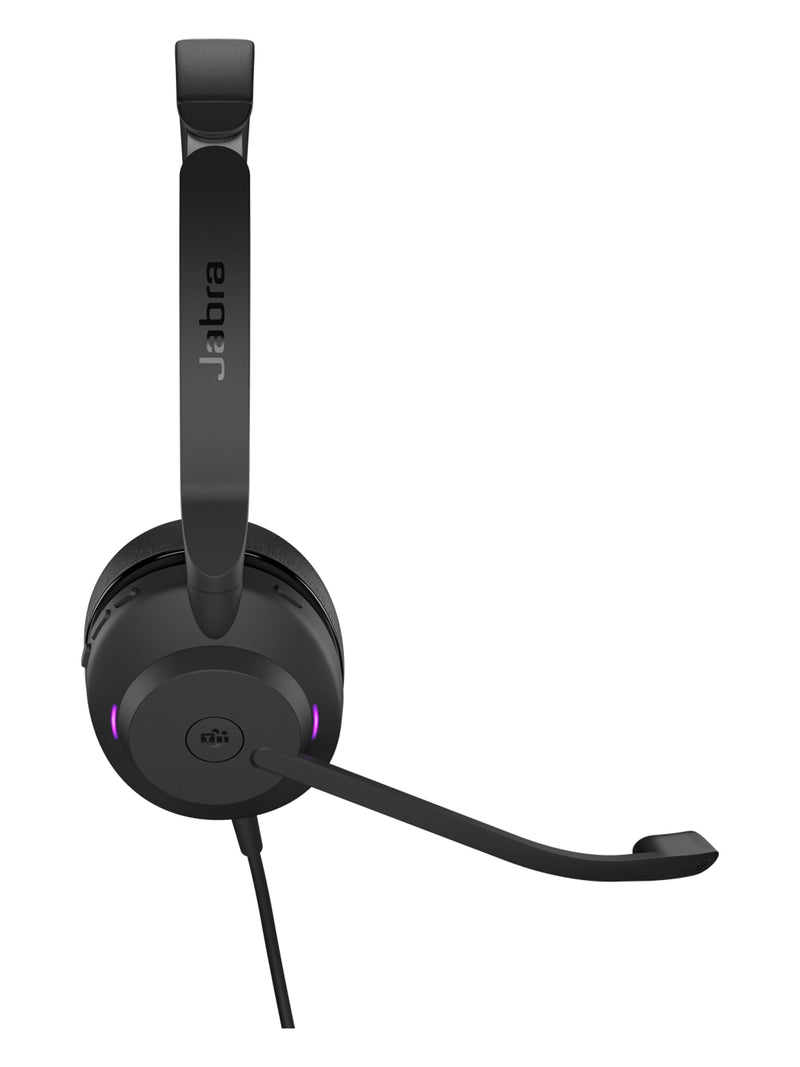 Jabra Evolve2 30 SE Wired Stereo Headset, USB-A, Certified for Microsoft Teams - view 3