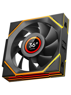 Jungle Leopard Interstellar V4 LCD 120mm ARGB Fan with 1.5" LCD Screen