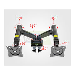 KALOC DS110-2B PRO ERGO Dual Monitor Arm - view 7