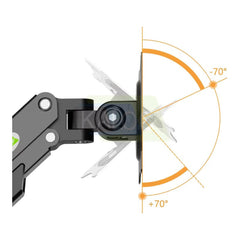 KALOC DS160-2B PRO ERGO Dual Monitor Arm - view 4
