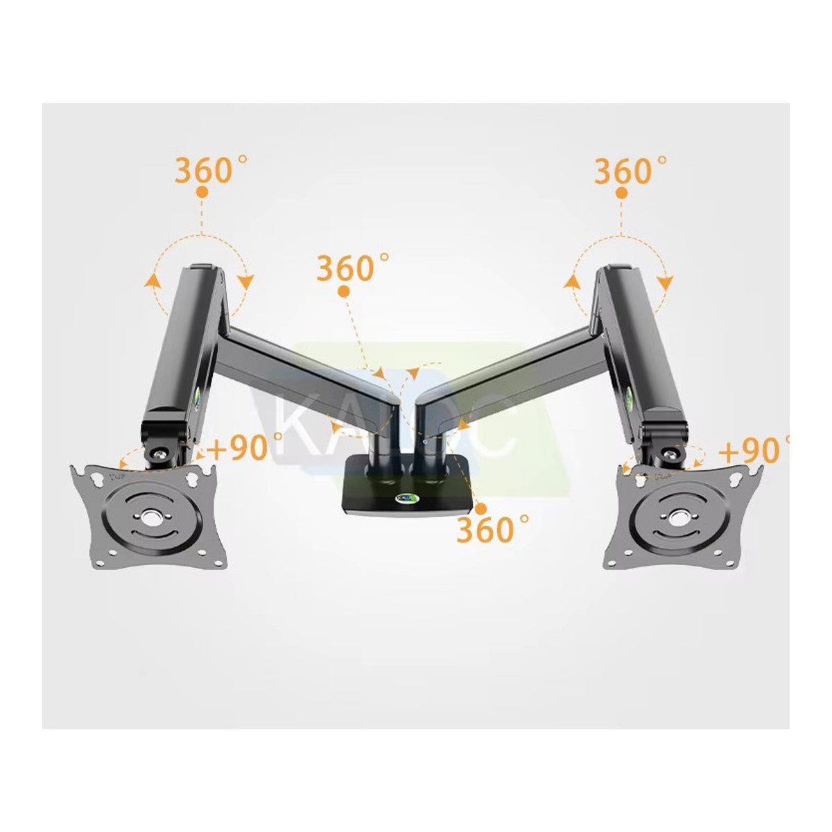 KALOC DS160-2B PRO ERGO Dual Monitor Arm - view 7