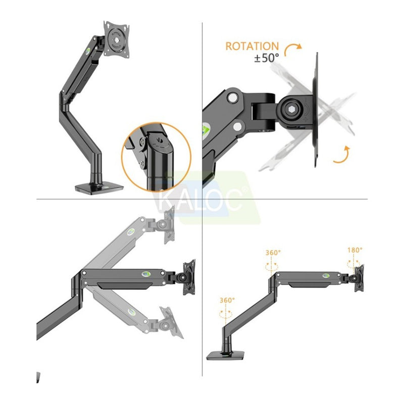 KALOC DS160 STUDIO MASTER Ergonomic Monitor Arm - view 7
