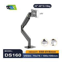 KALOC DS160 STUDIO MASTER Ergonomic Monitor Arm - view 8