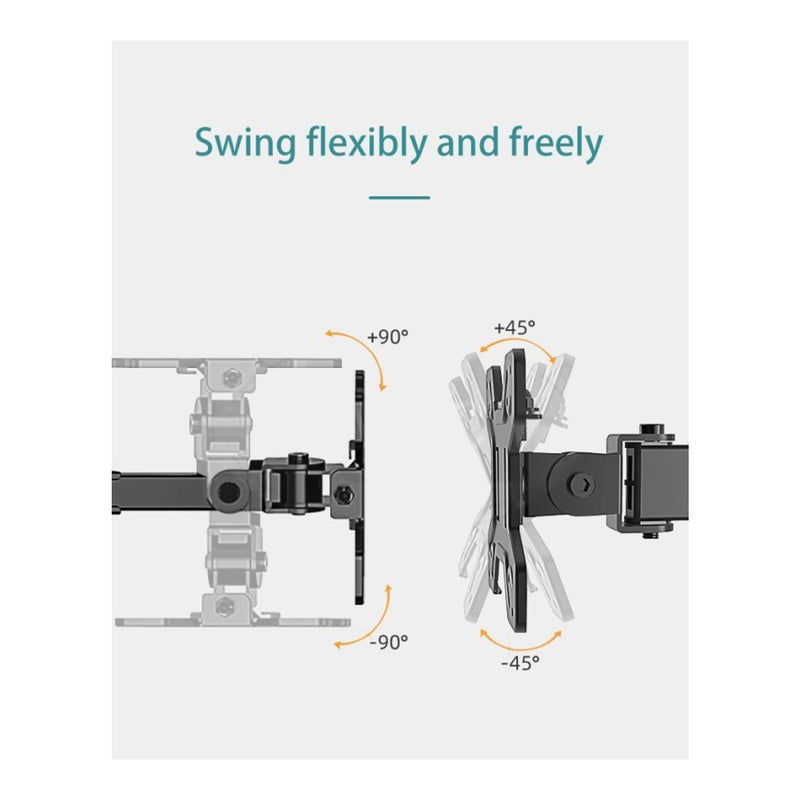 KALOC DW240J Adjustable 4 Monitor Arm - view 3