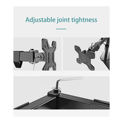 KALOC DW240J Adjustable 4 Monitor Arm - view 5