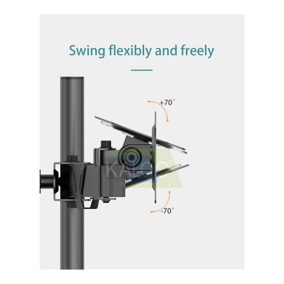 KALOC DZ220J IRONBOUND Stability DUAL Monitor Arm - view 5