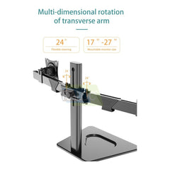 KALOC DZ220T IRONBOUND Stability DUAL Monitor Arm