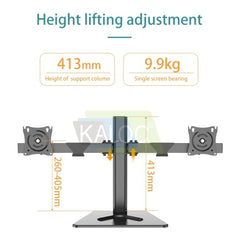 KALOC DZ220T IRONBOUND Stability DUAL Monitor Arm - view 6