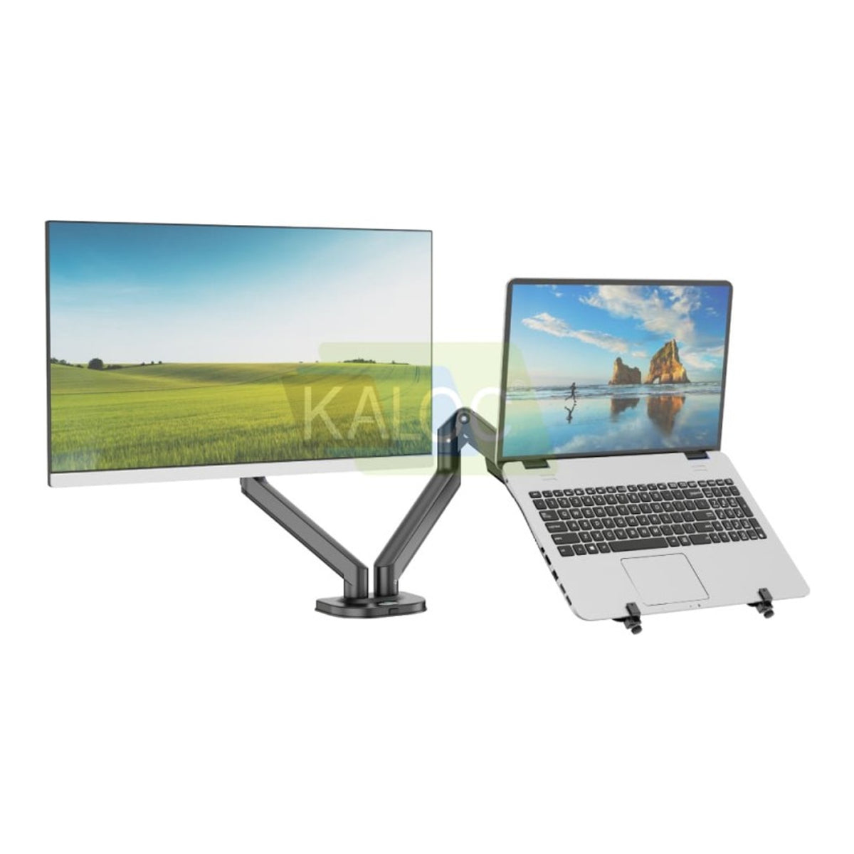 KALOC Ergonomic Dual Monitor & Laptop Arm