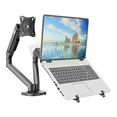 KALOC Ergonomic Dual Monitor & Laptop Arm - view 2