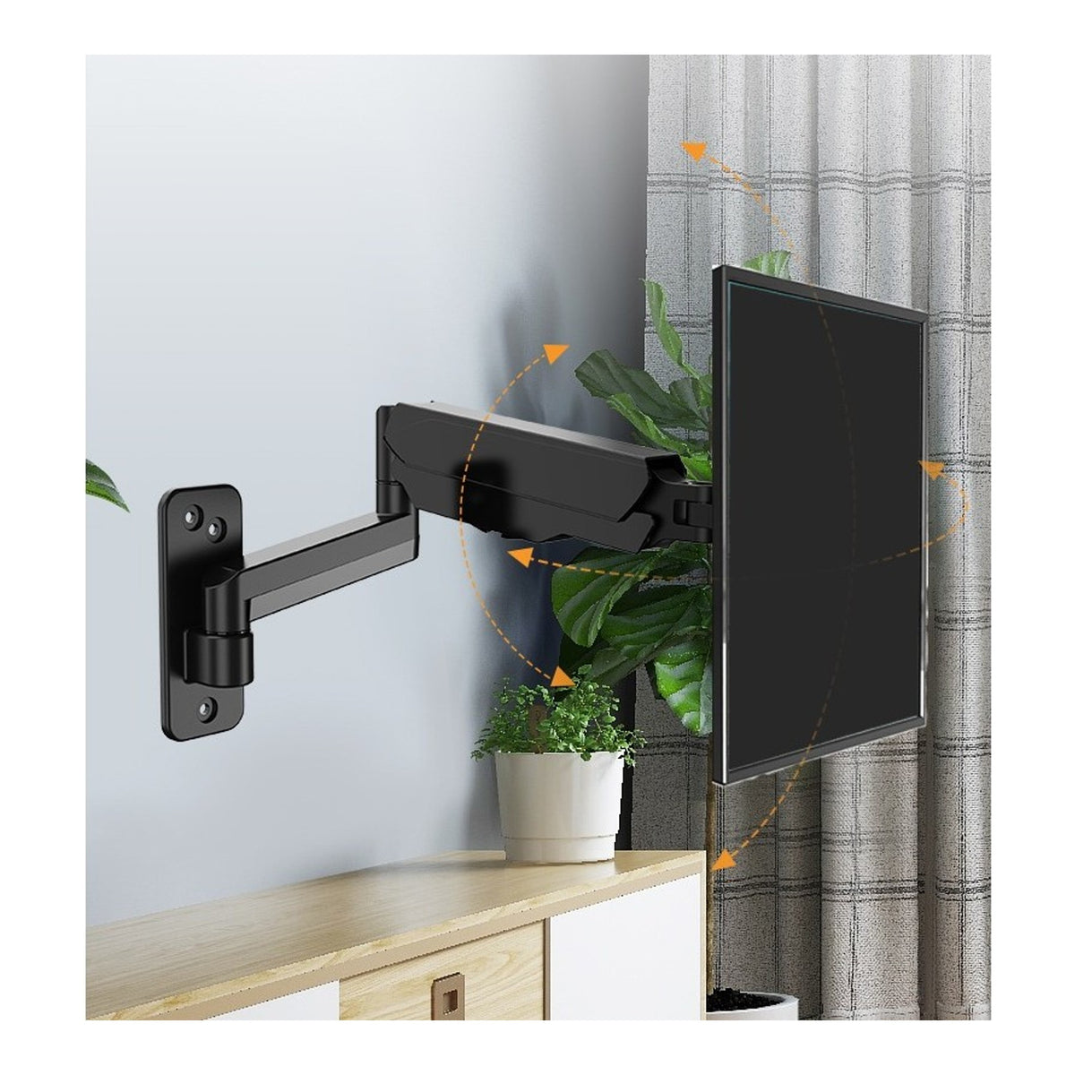 KALOC M520 STUDIO PRO Ergonomic Wall-Mount Monitor Arm - view 4