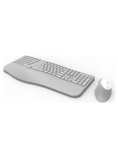 Kensington Pro Fit Ergo Wireless Keyboard and Vertical Mouse Combo, Bluetooth + 2.4 GHz - Grey - view 11