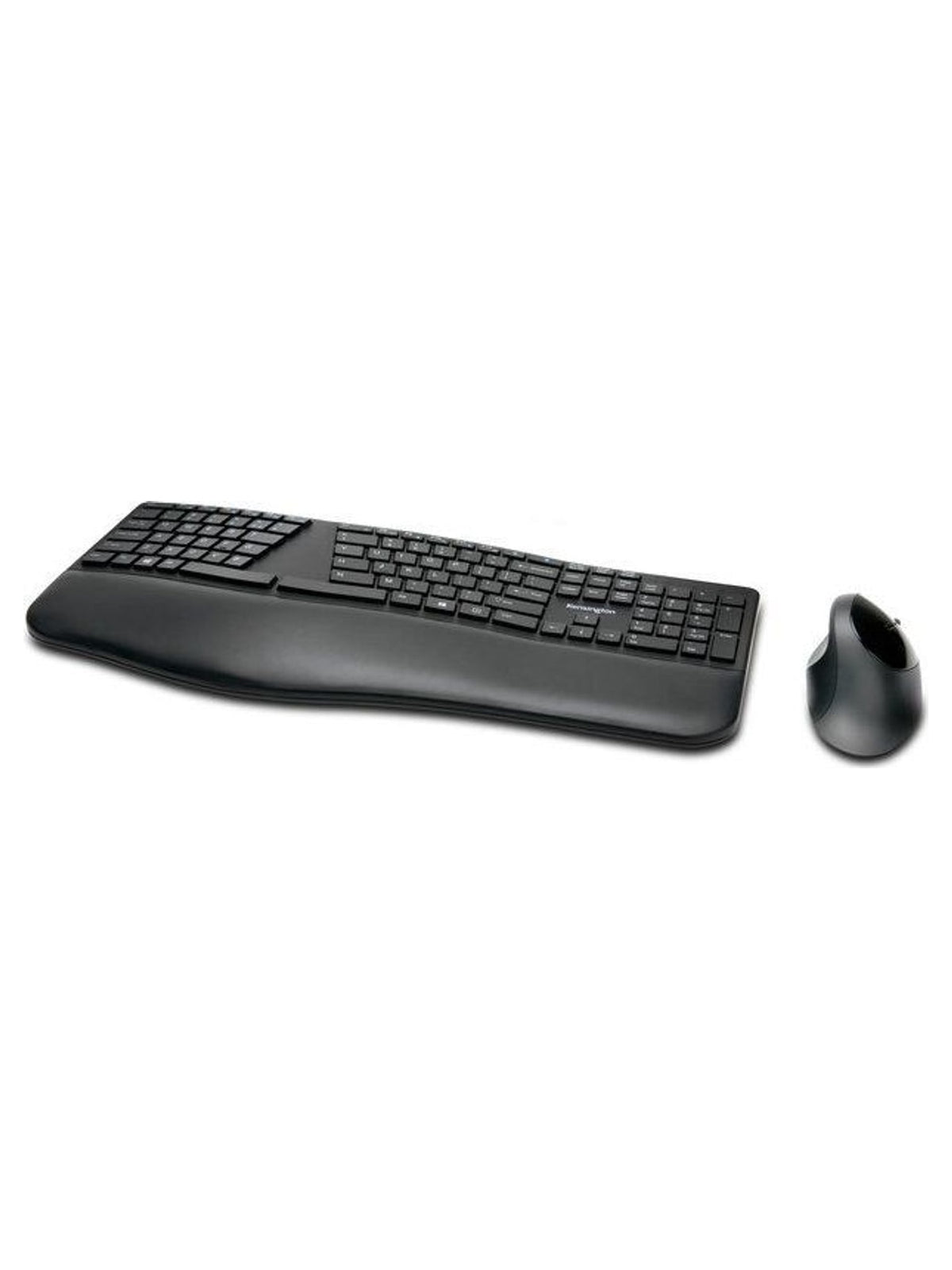 Kensington Pro Fit Ergo Wireless Keyboard and Vertical Mouse Combo, Bluetooth + 2.4 GHz - Black - view 2