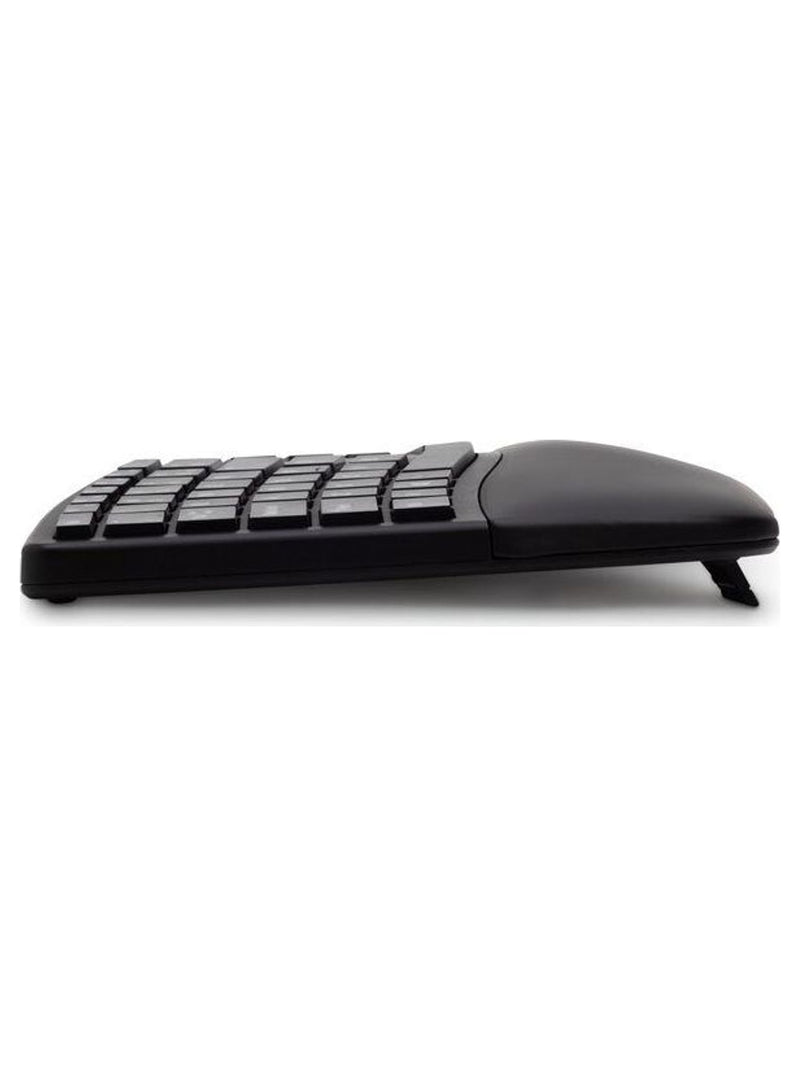 Kensington Pro Fit Ergo Wireless Keyboard and Vertical Mouse Combo, Bluetooth + 2.4 GHz - Black - view 4