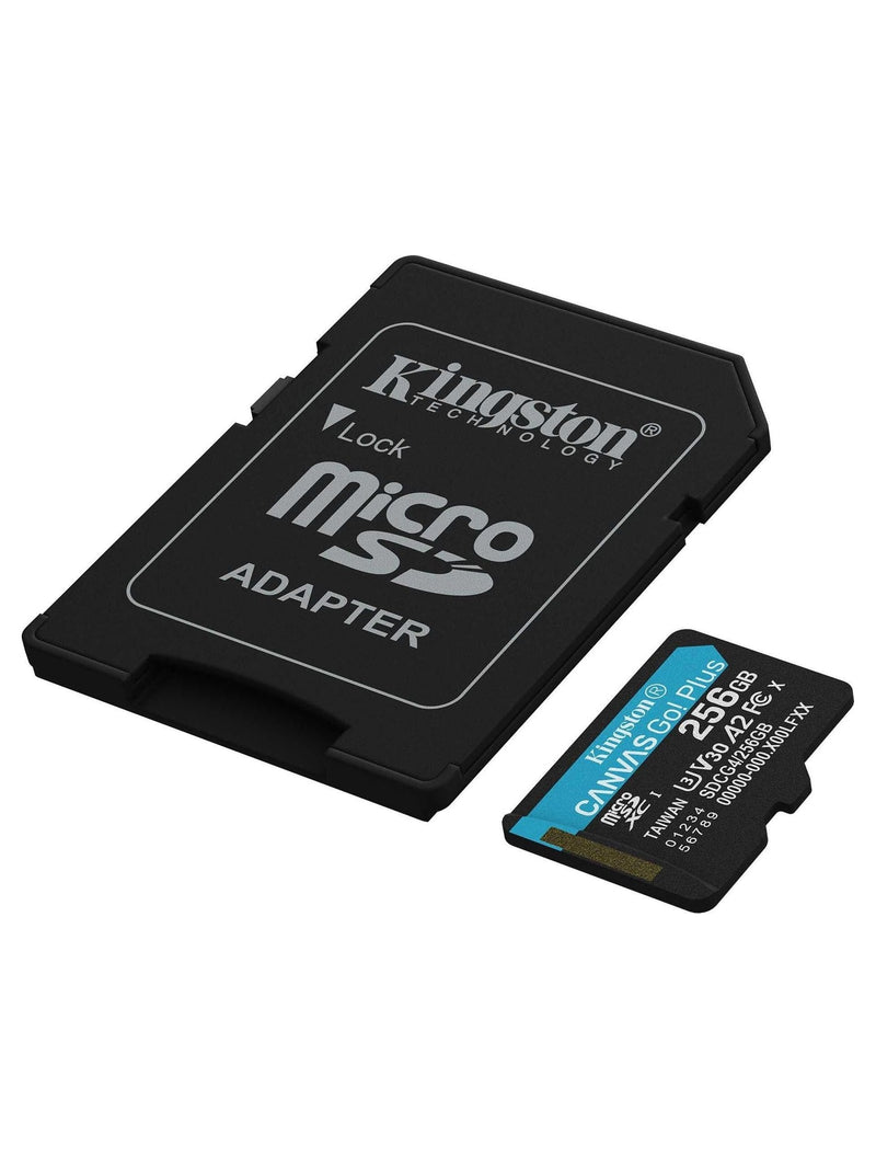 Kingston Canvas Go! Plus 128GB microSD Card with SD Adapter - view 2