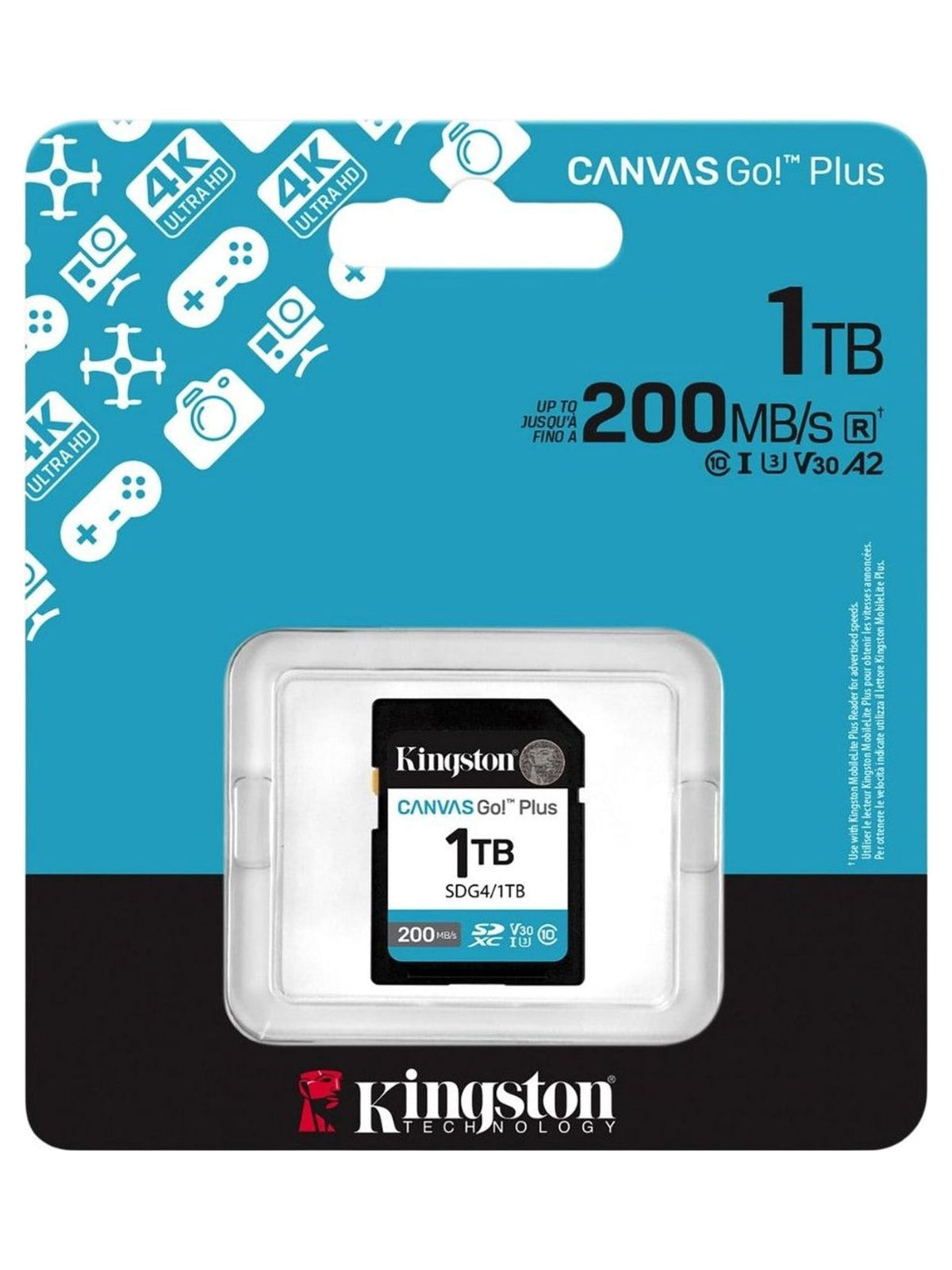 Kingston Canvas Go! Plus 1TB SD Card - view 2