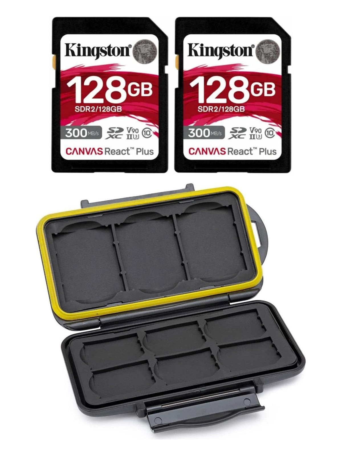 Kingston Canvas React Plus V60 512GB UHS-II SD Card - view 2