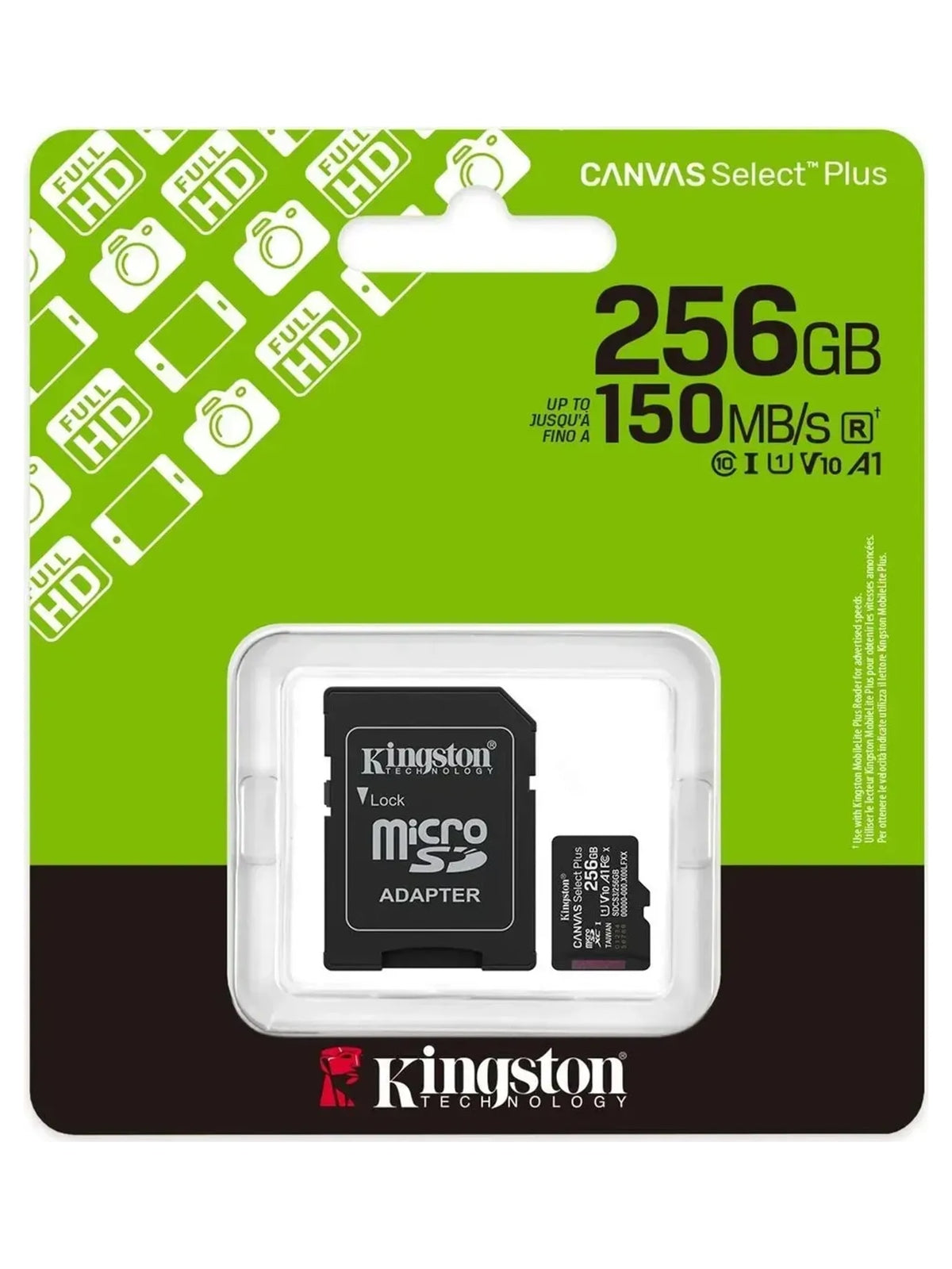 Kingston Canvas Select Plus 1TB microSD Card with SD Adapter - view 3