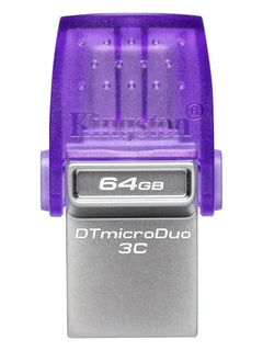 Kingston DataTraveler microDuo 3C 256GB USB Flash Drive - view 2