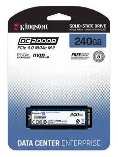 Kingston DC2000B 240GB PCIe 4.0 NVMe M.2 Enterprise Boot SSD - view 3