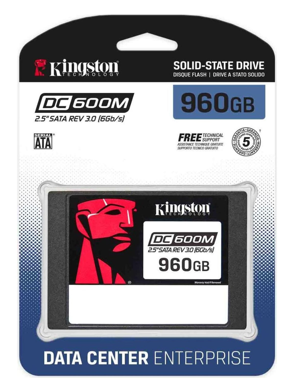 Kingston DC600M 1.92TB 2.5" Enterprise SATA SSD