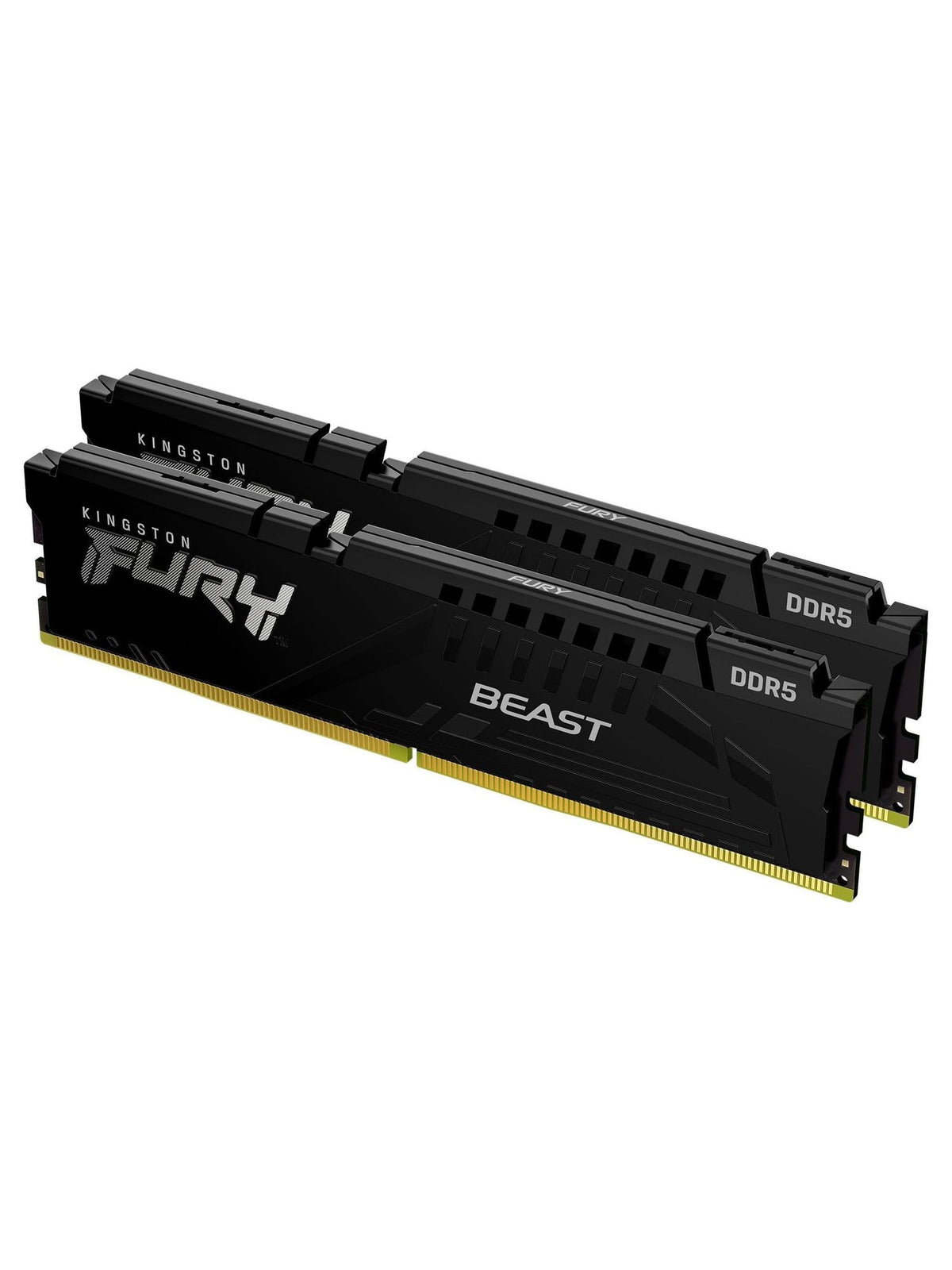 Kingston FURY Beast 16GB (2x8GB) DDR5 5200MHz CL40 Desktop RAM (DIMM) - Black - view 2